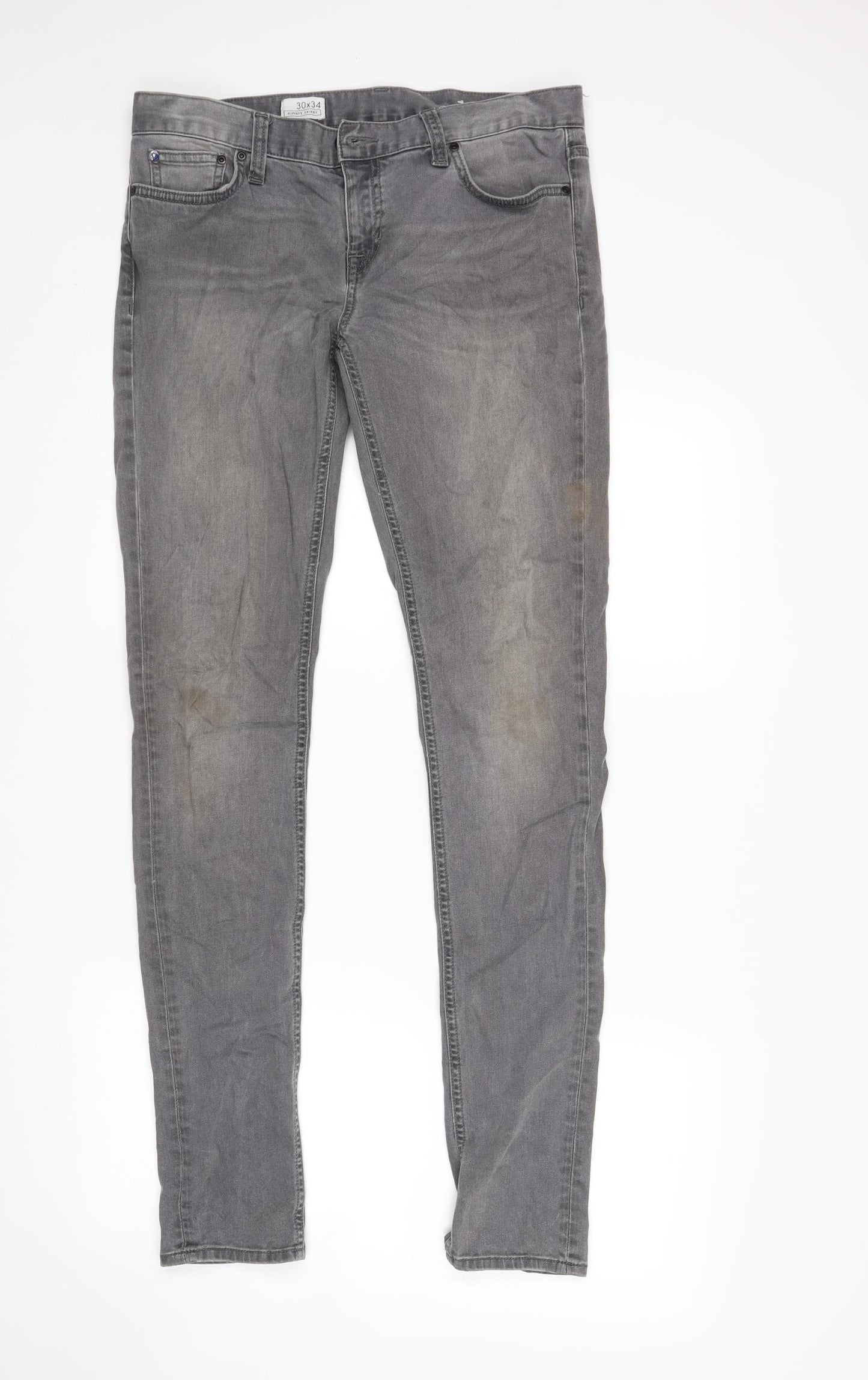Gap Mens Grey   Skinny Jeans Size 30 L34 in