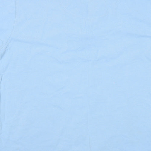 Pride & Soul Mens Blue    Polo Size L
