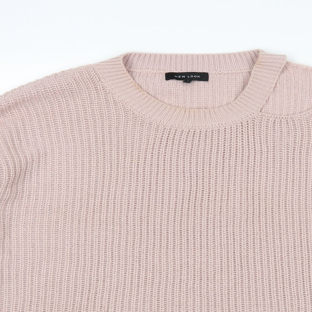 New Look Womens Pink   Pullover Jumper Size 12