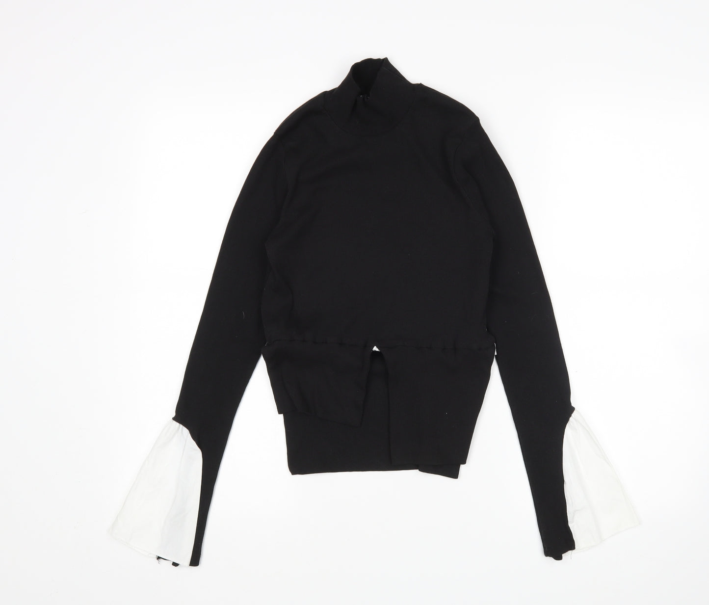 Portobello Punk Womens Black   Pullover Jumper Size 6