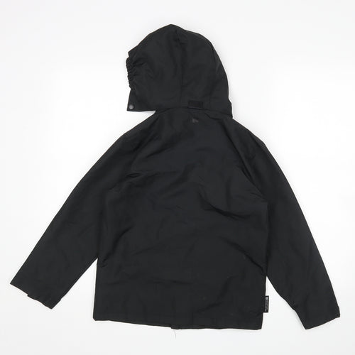 Mountain Warehouse Boys Black   Rain Coat Coat Size 9-10 Years