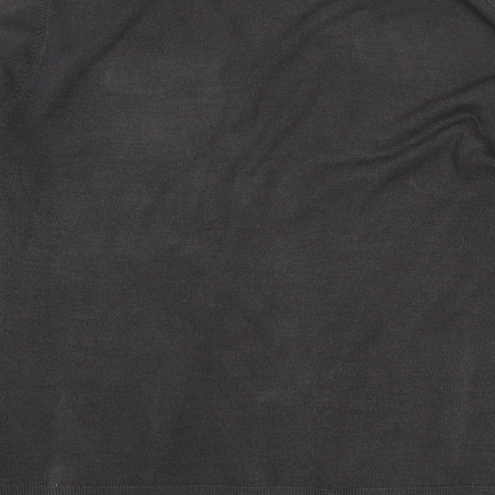 M&S Mens Grey   Cardigan Jumper Size L
