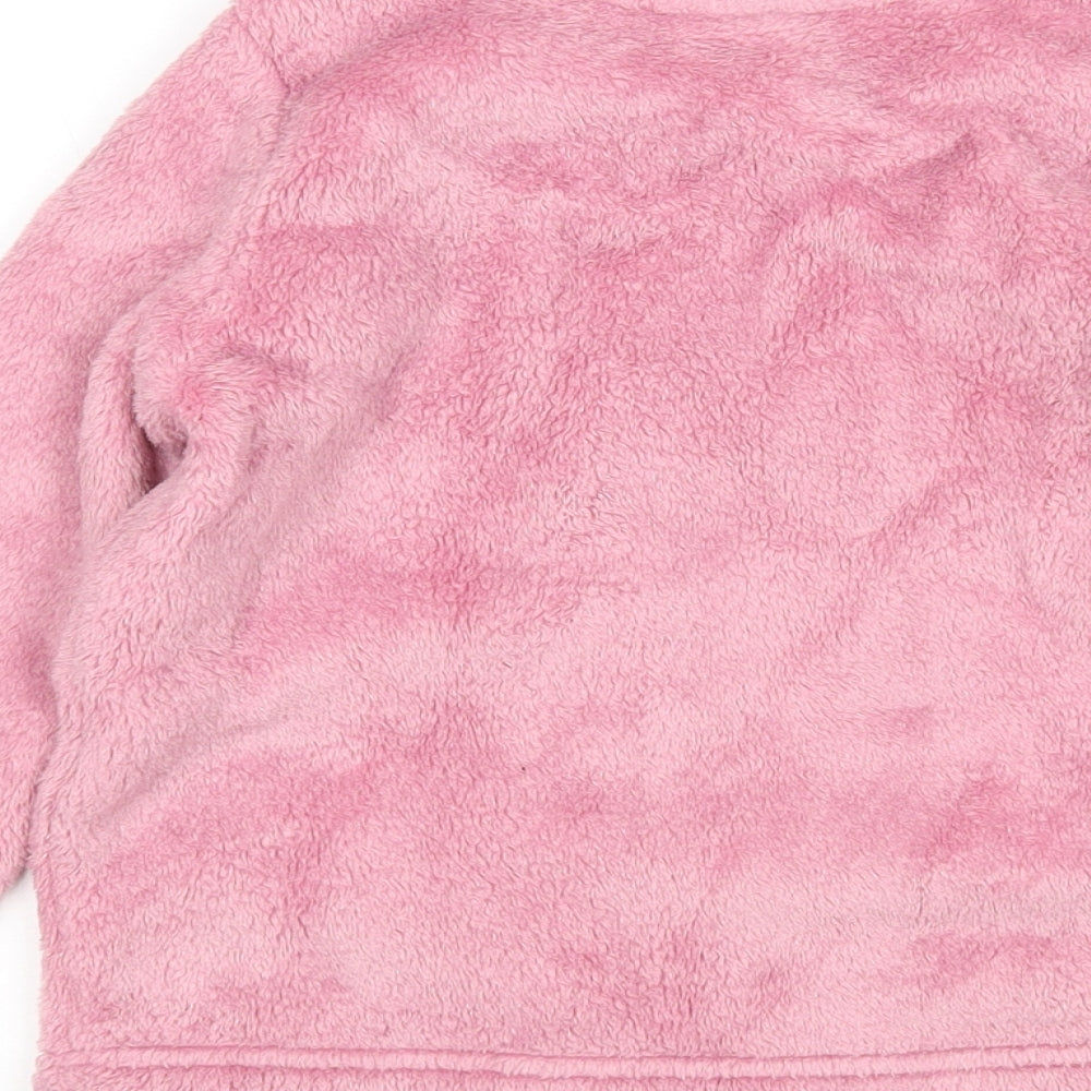 Disney Girls Pink   Top Pyjama Top Size 5-6 Years  - Beauty and the Beast