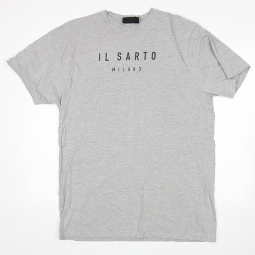 Ilsarto Womens Grey   T-Shirt Dress  Size M