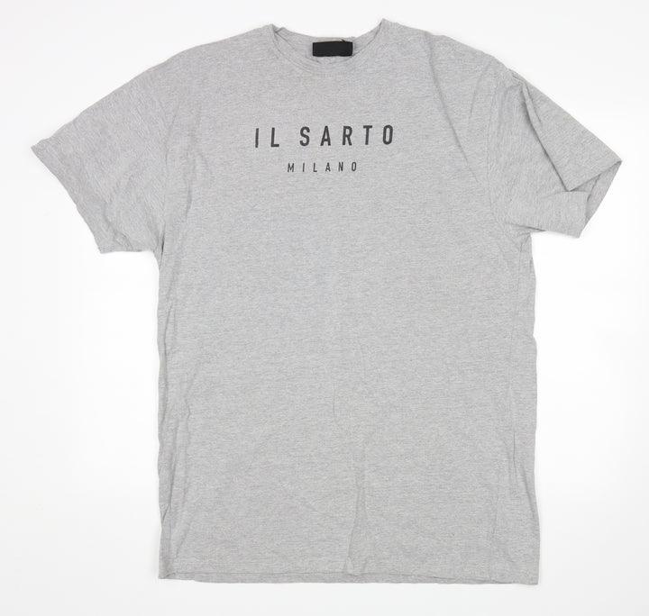 Ilsarto Womens Grey   T-Shirt Dress  Size M