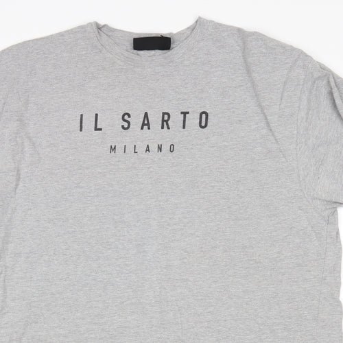 Ilsarto Womens Grey   T-Shirt Dress  Size M