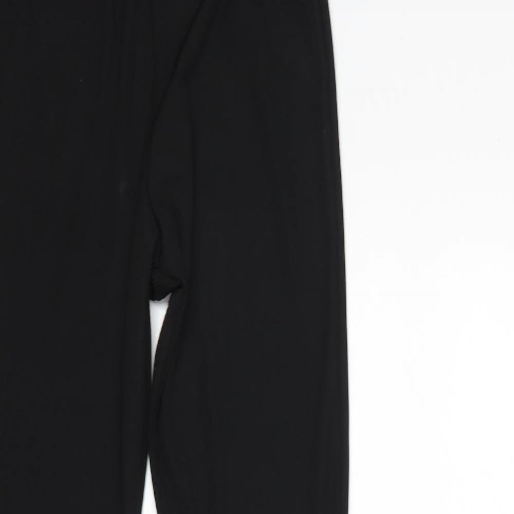 Boohoo Womens Black    Leggings Size 10 L31 in - Flared