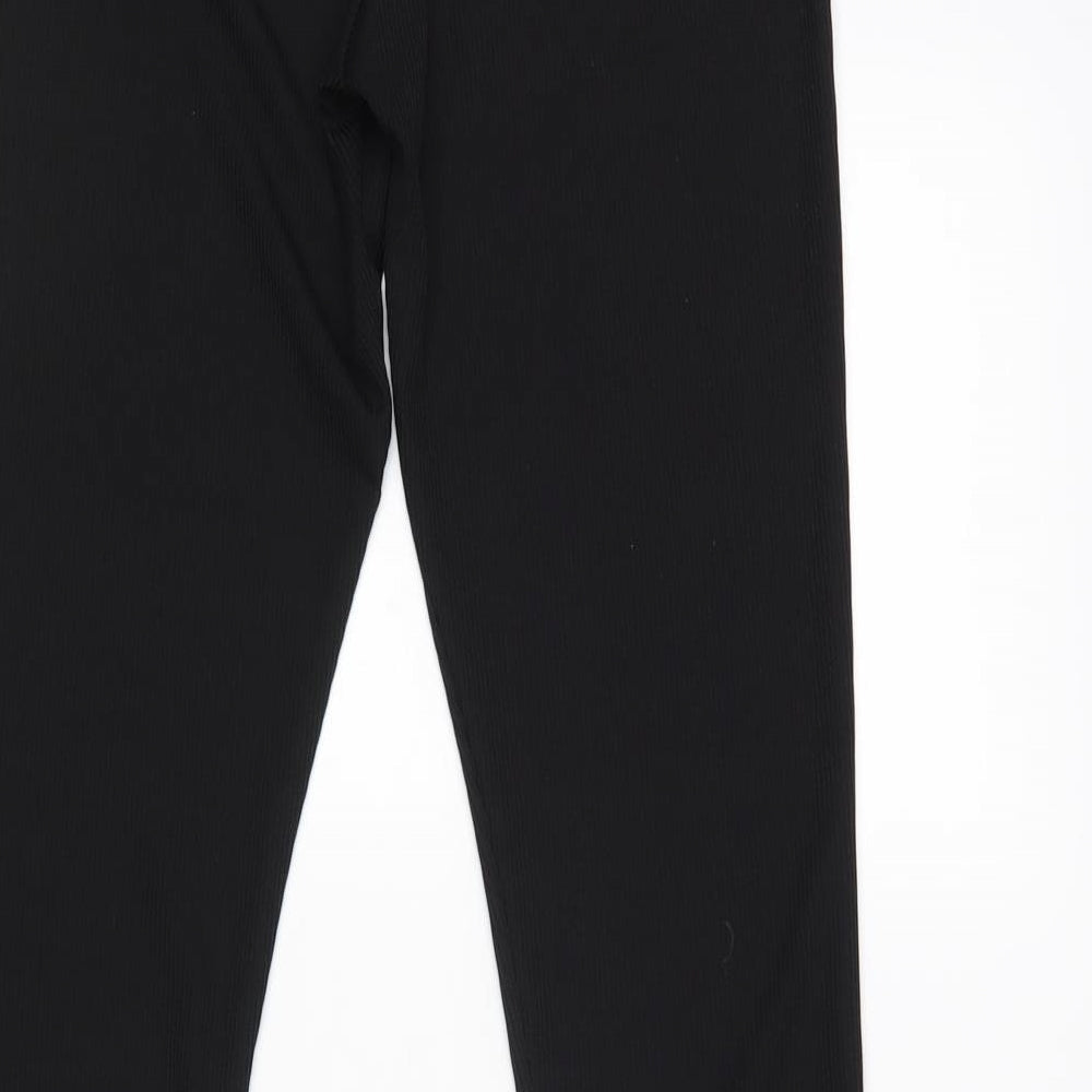Boohoo Womens Black    Leggings Size 10 L31 in - Flared