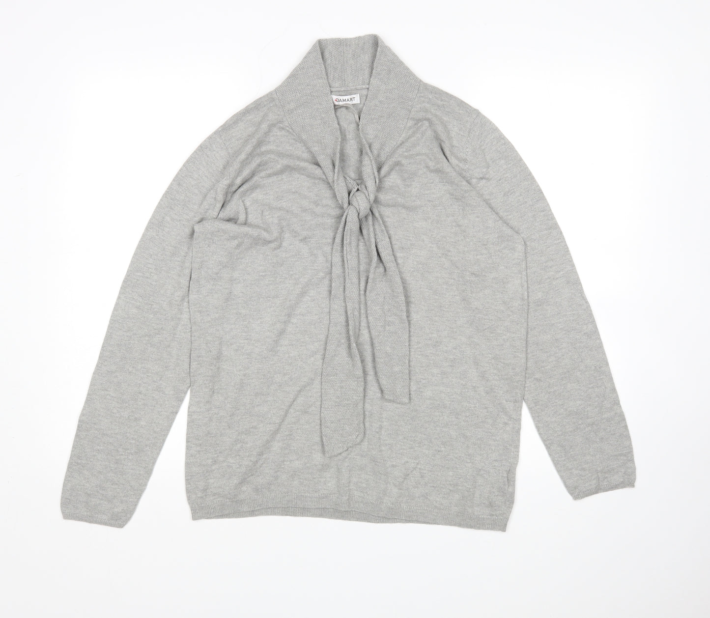 Damart Womens Grey   Pullover Jumper Size 10