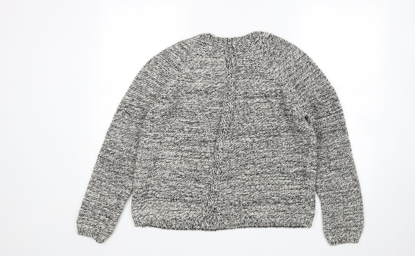 M&*S Womens Grey   Pullover Jumper Size 14