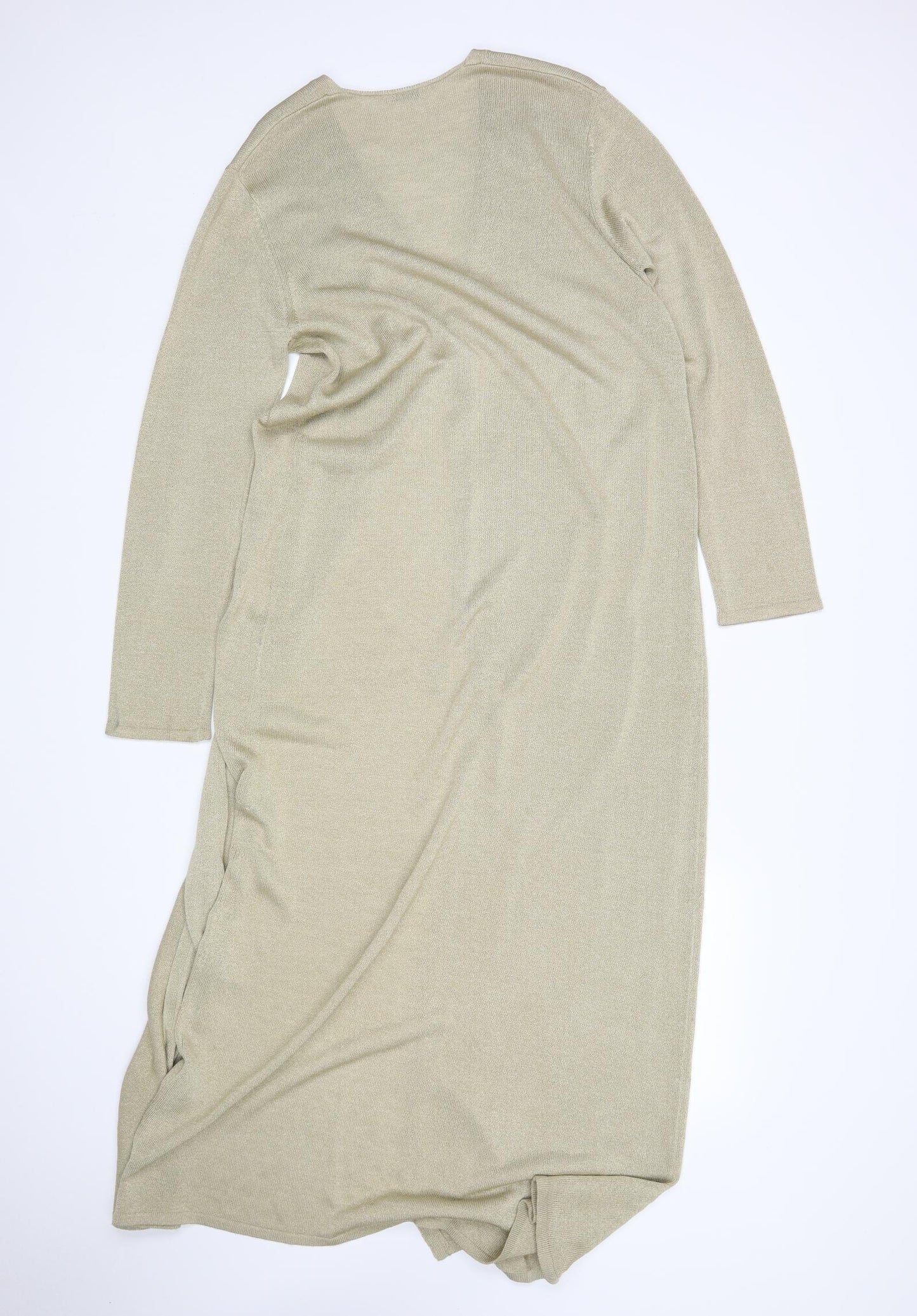 Planet Womens Beige   Cardigan Jumper Size M