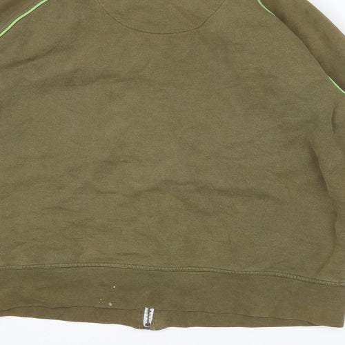 Animal Womens Multicoloured   Full Zip Sweatshirt Size L