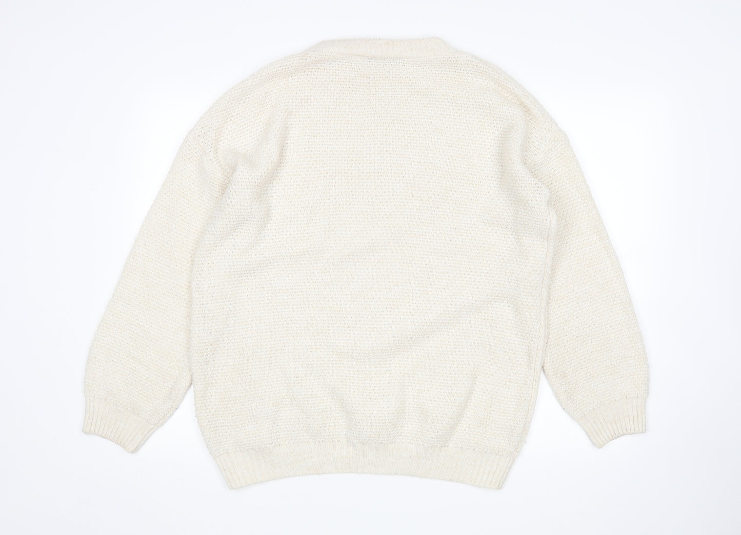 George Womens Beige   Pullover Jumper Size M