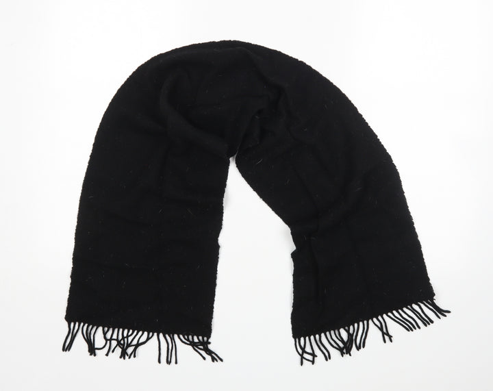 Preworn Unisex Black Scarf Size Regular
