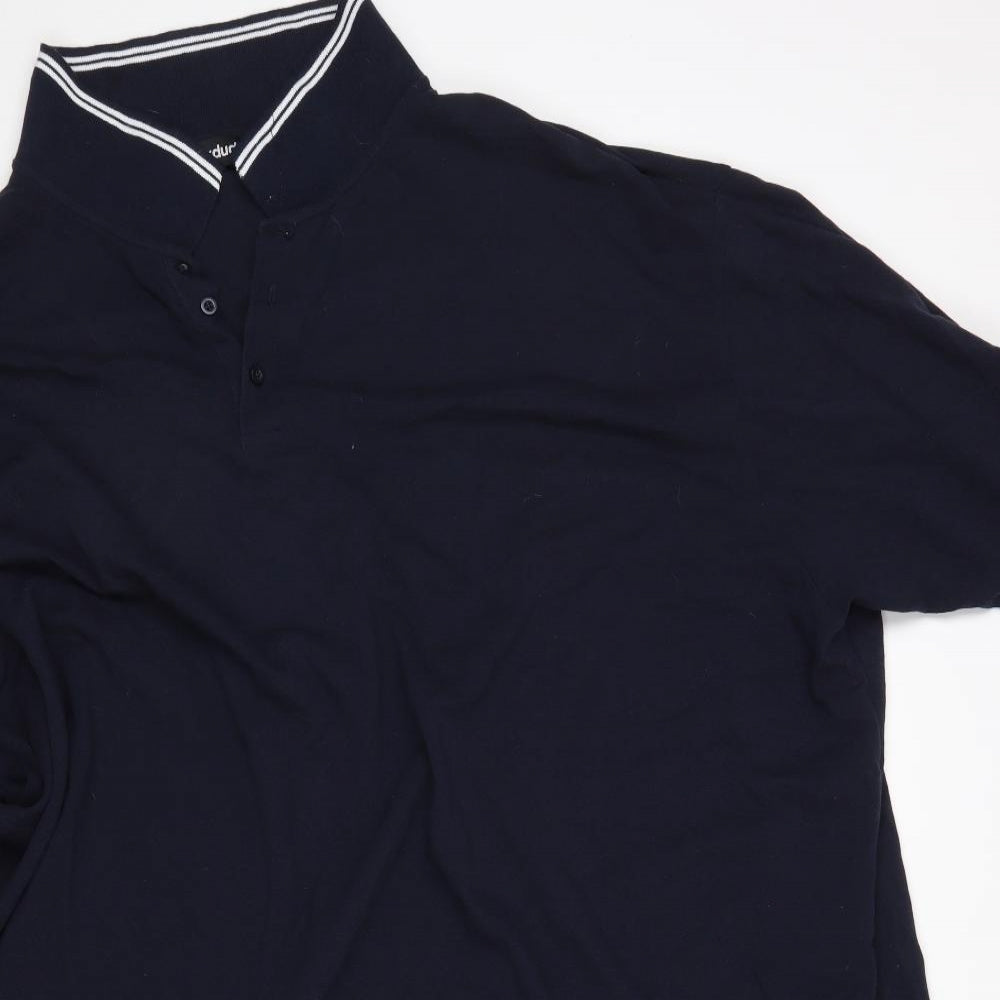 bigdude Mens Blue    Polo Size Big 7X