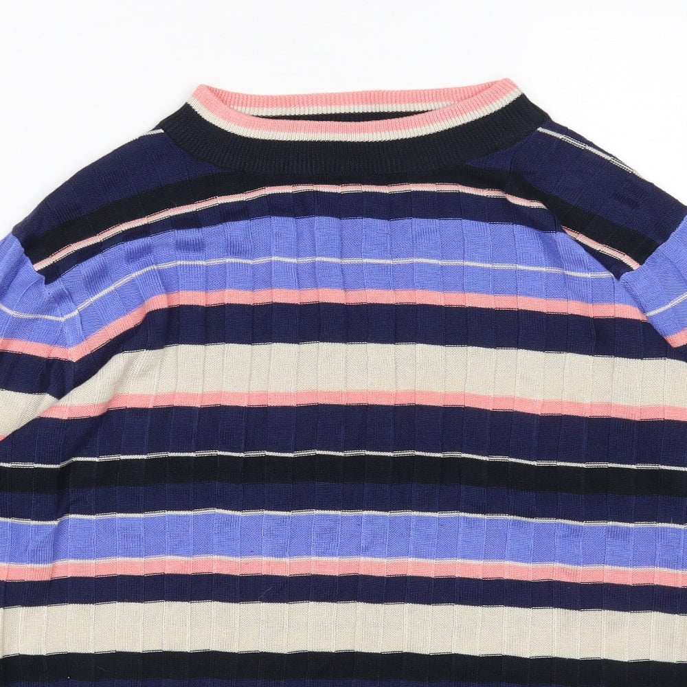 NEXT Womens Multicoloured Striped  Pullover Jumper Size 20