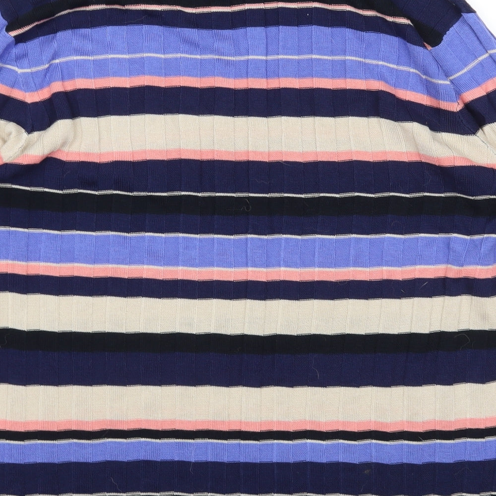 NEXT Womens Multicoloured Striped  Pullover Jumper Size 20