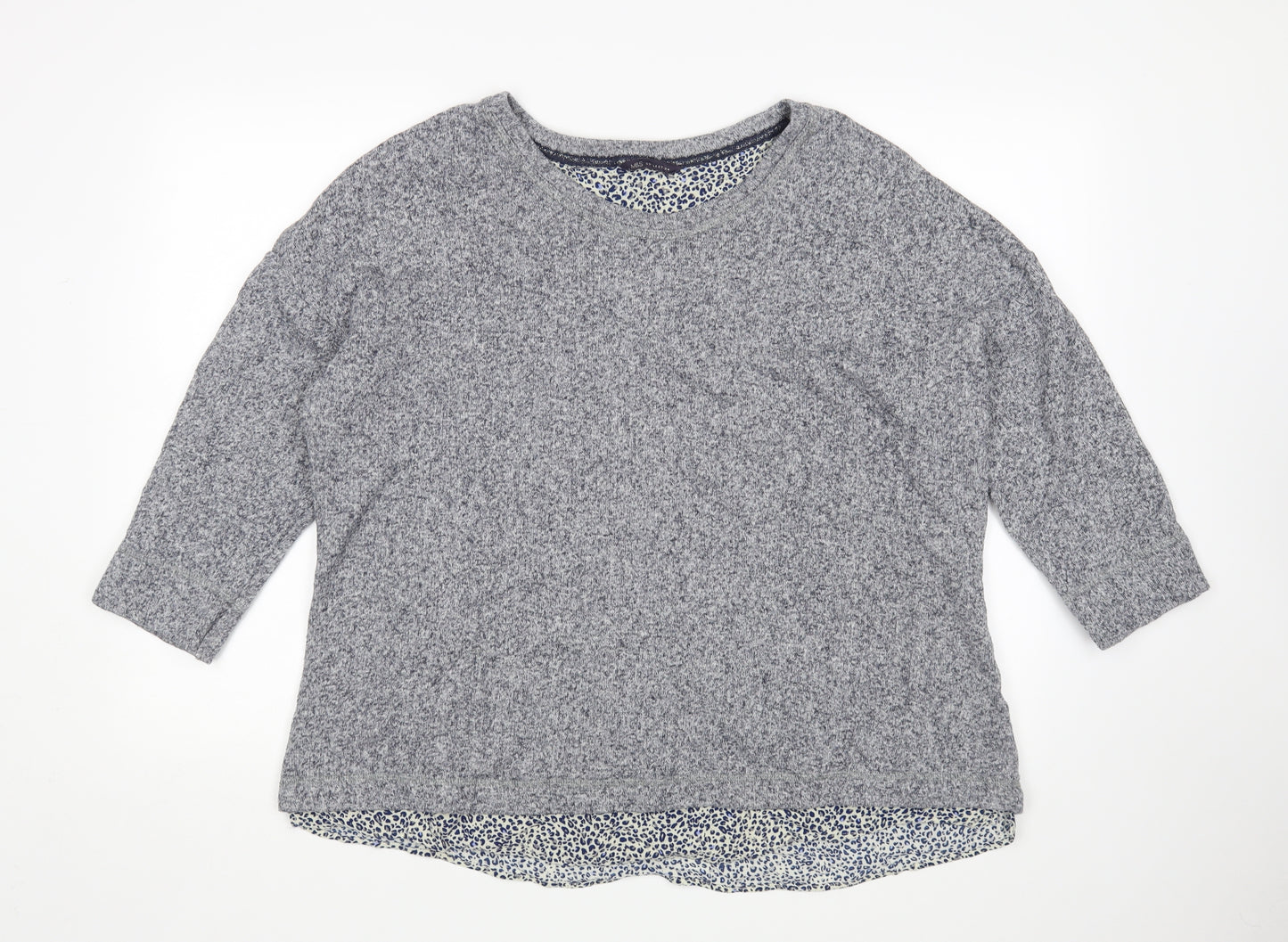 M&S Womens Grey   Pullover Jumper Size 22
