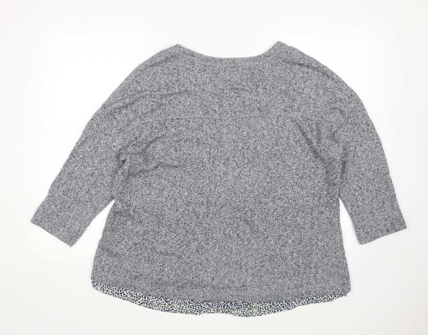 M&S Womens Grey   Pullover Jumper Size 22