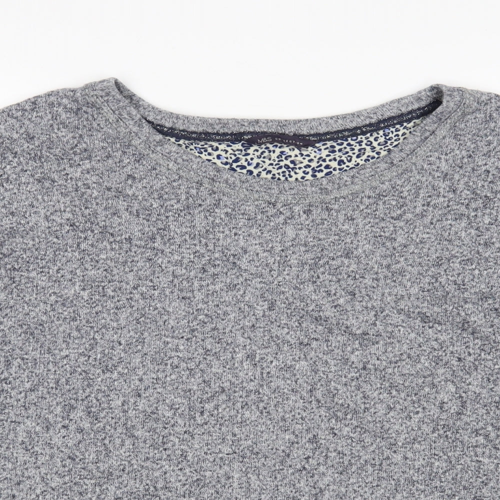 M&S Womens Grey   Pullover Jumper Size 22
