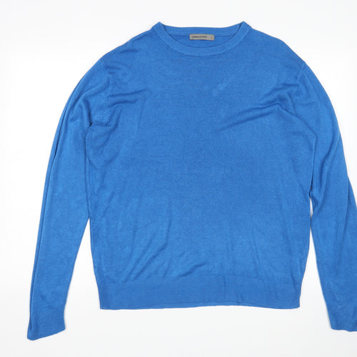 Cedar Wood State Womens Blue   Pullover Jumper Size L