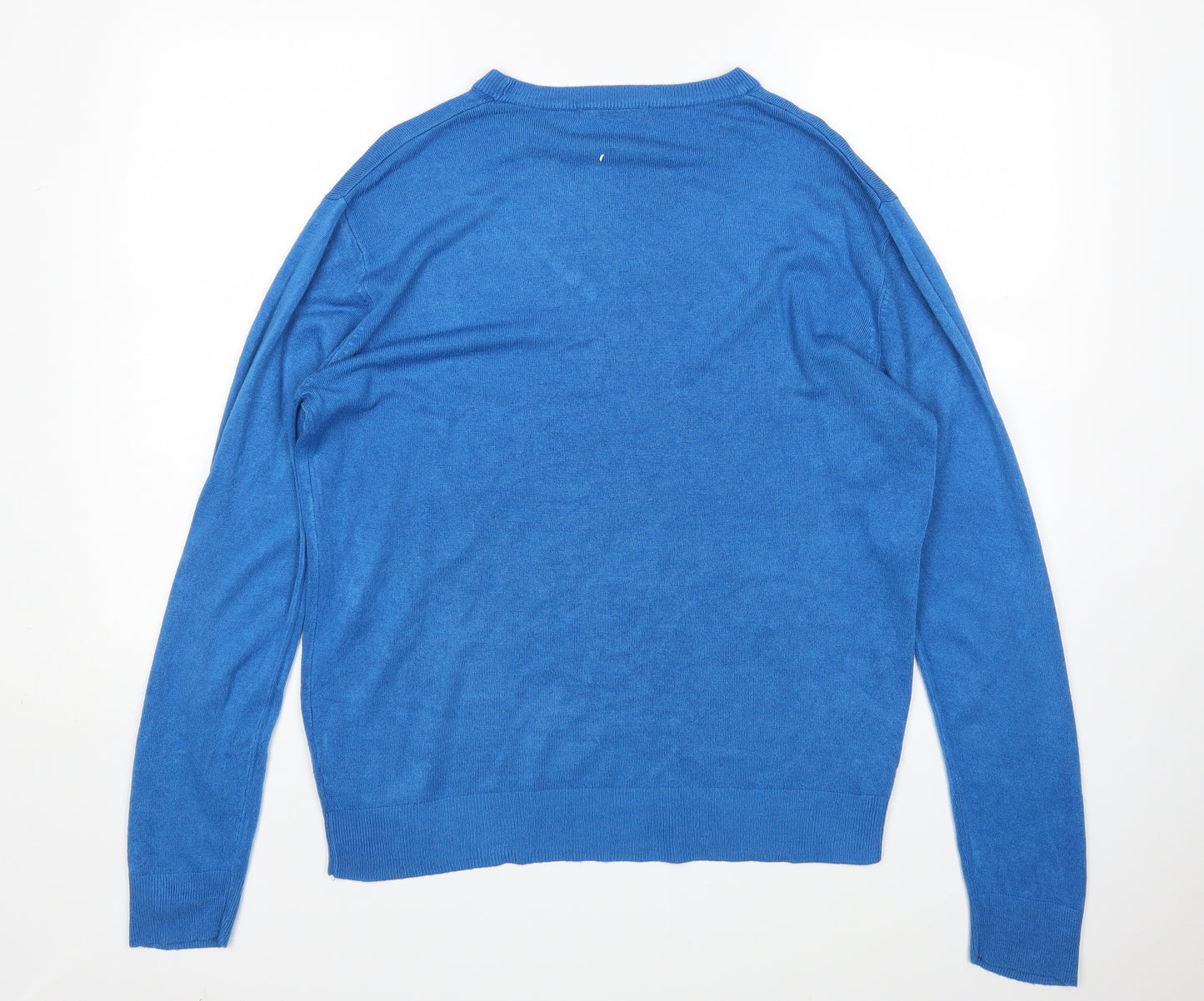 Cedar Wood State Womens Blue   Pullover Jumper Size L