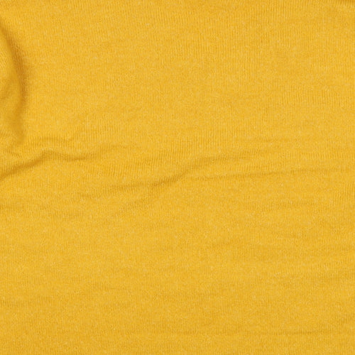 M&Co Womens Yellow   Pullover Jumper Size M
