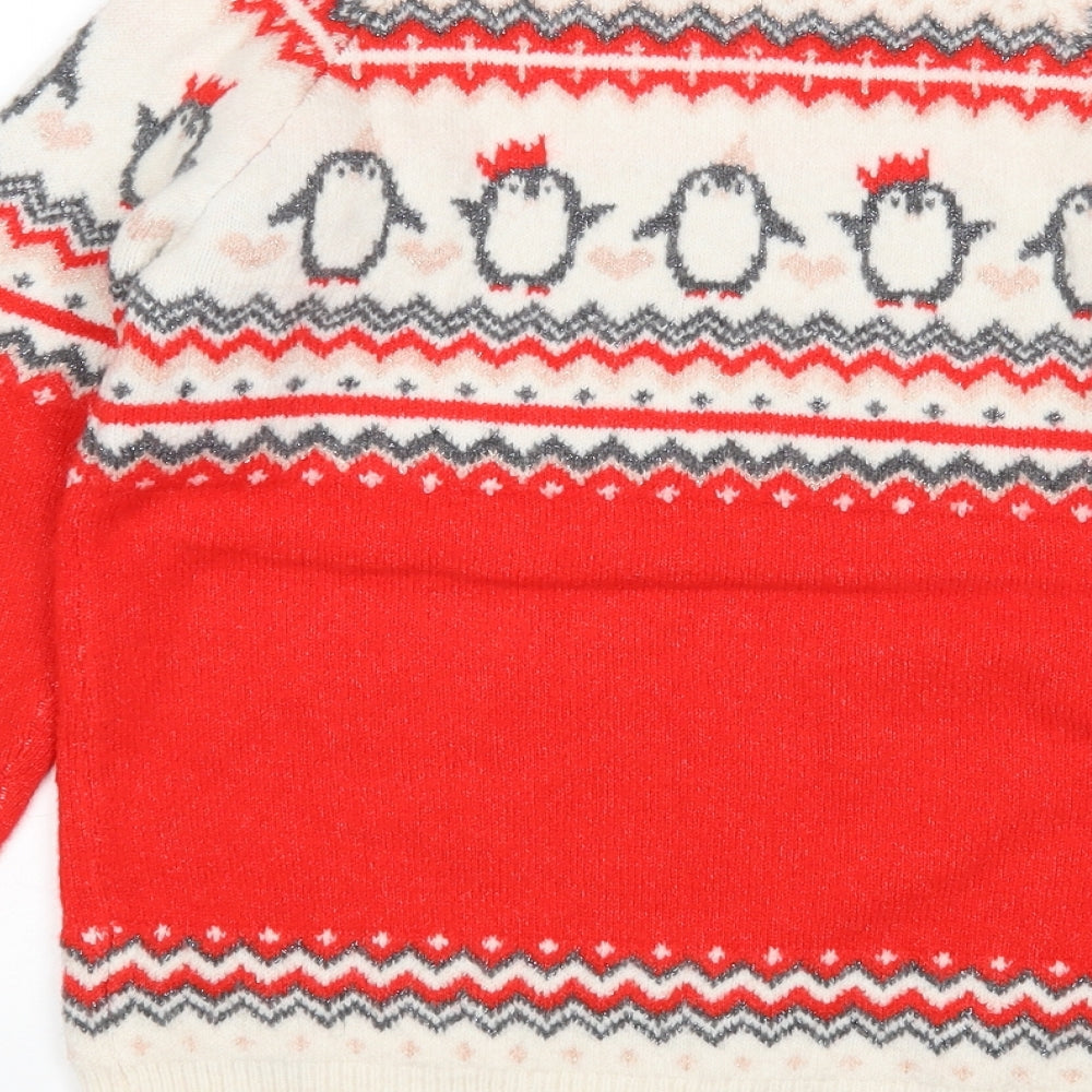 George Womens Multicoloured   Pullover Jumper Size S
