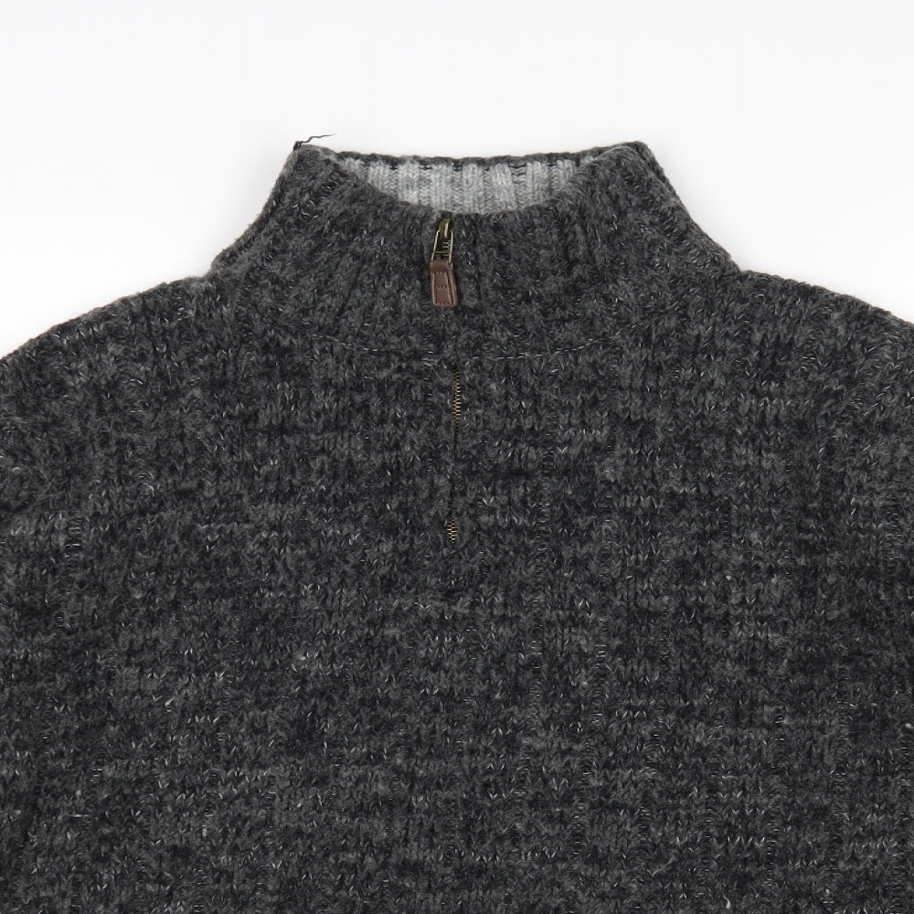 M&S Mens Green   Pullover Sweatshirt Size L