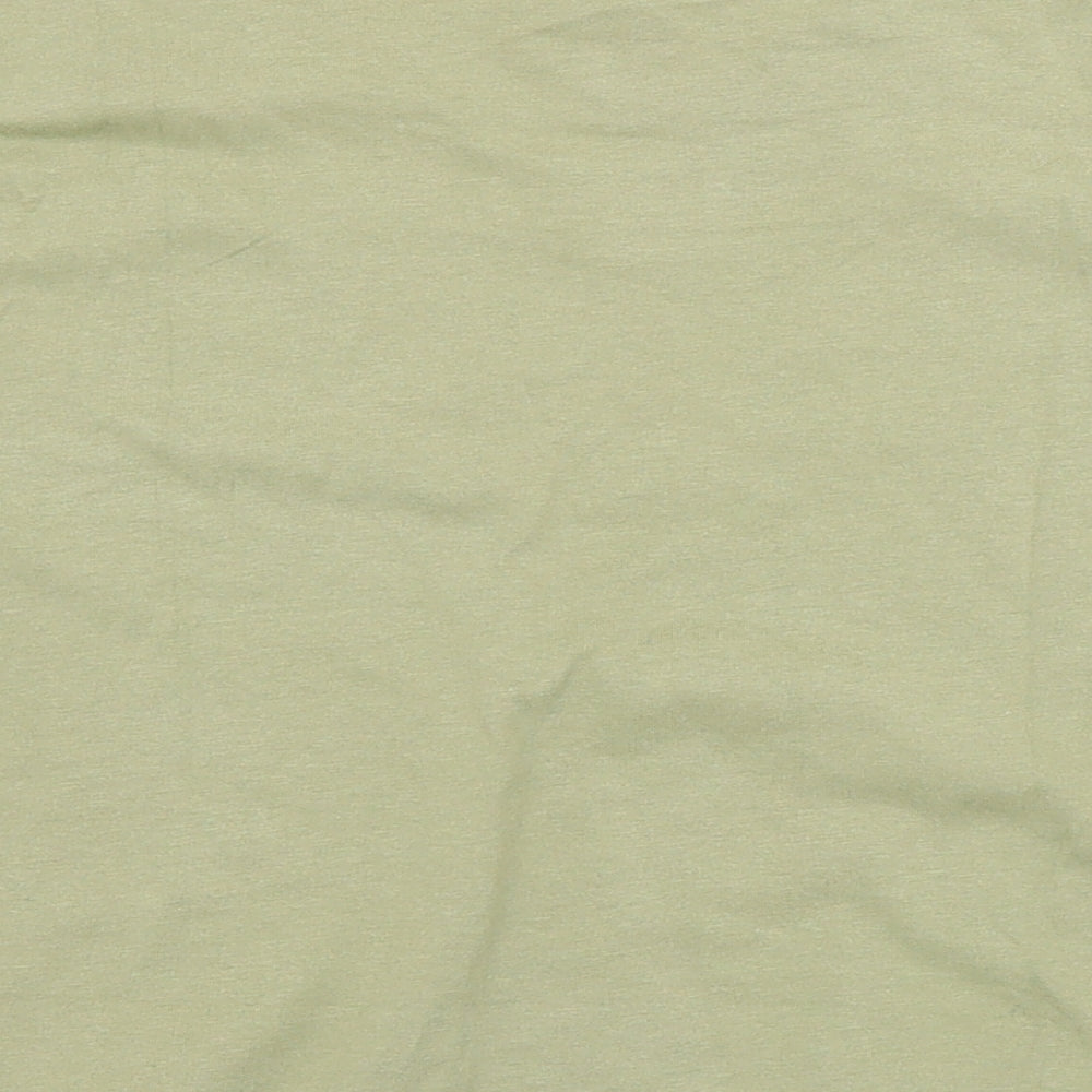 Preworn Womens Green   Cropped T-Shirt Size L