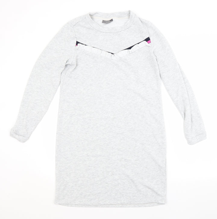 Yessica Womens Grey Shift Size S