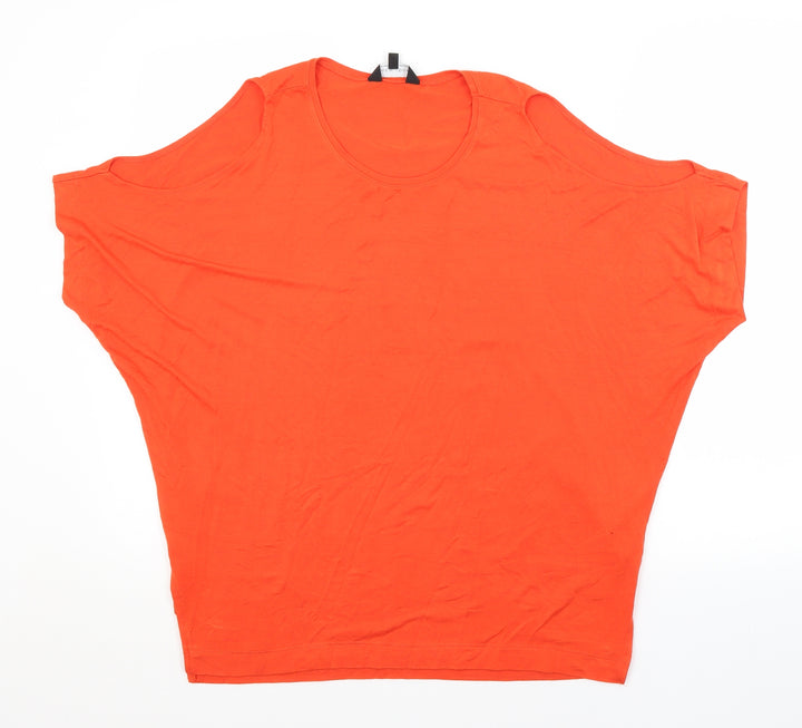 New Look Womens Red   Basic T-Shirt Size 12