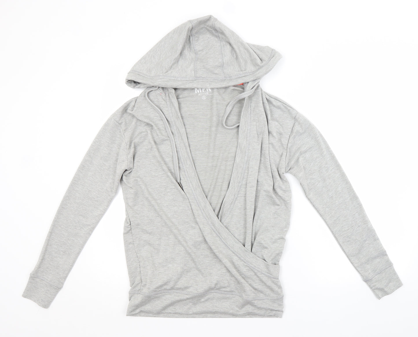 MPH Womens Grey   Pullover Hoodie Size S