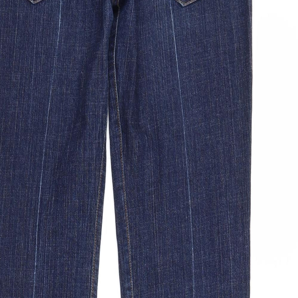 Preworn Womens Blue   Straight Jeans  L32 in