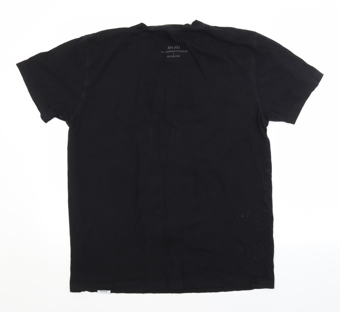 Preworn Mens Black    T-Shirt Size M