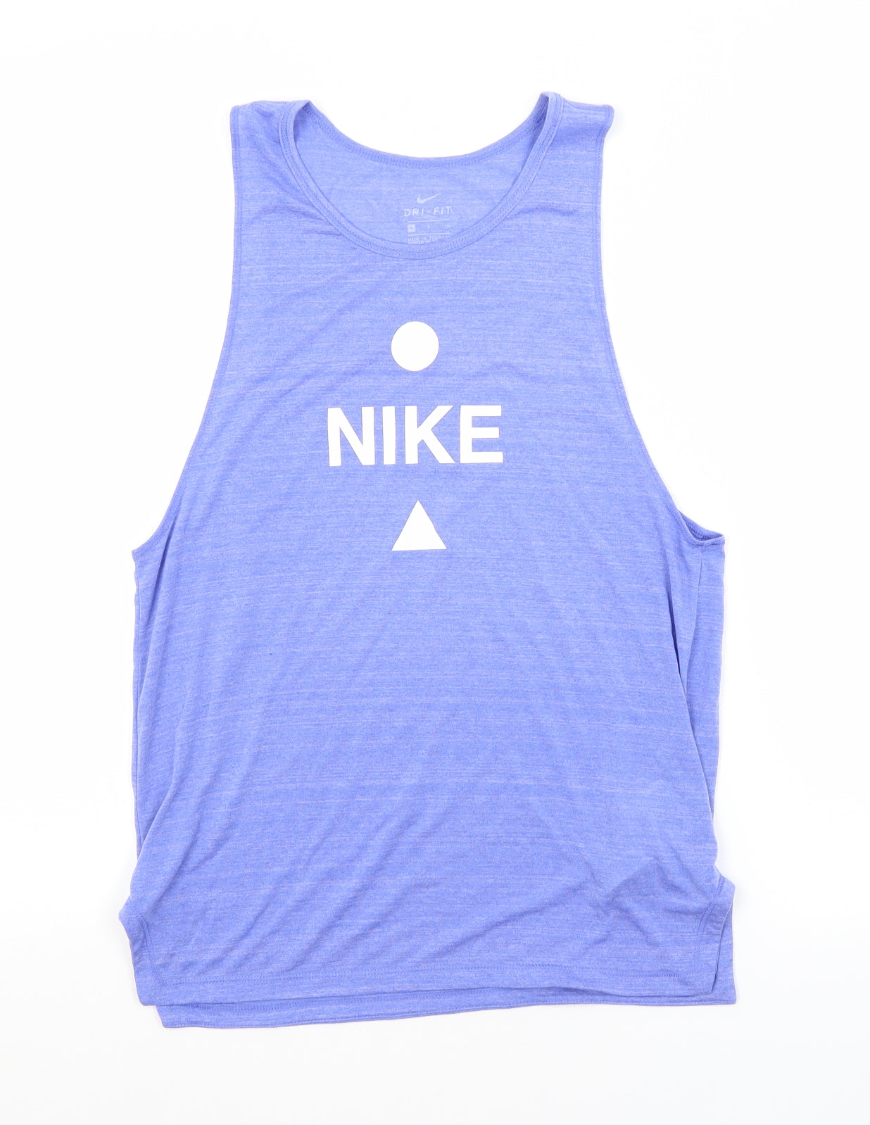 Nike Mens Blue   Basic Tank Size S