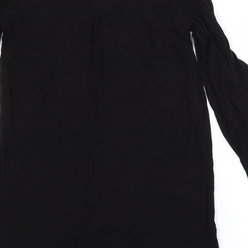 H&M Womens Black   T-Shirt Dress  Size 6