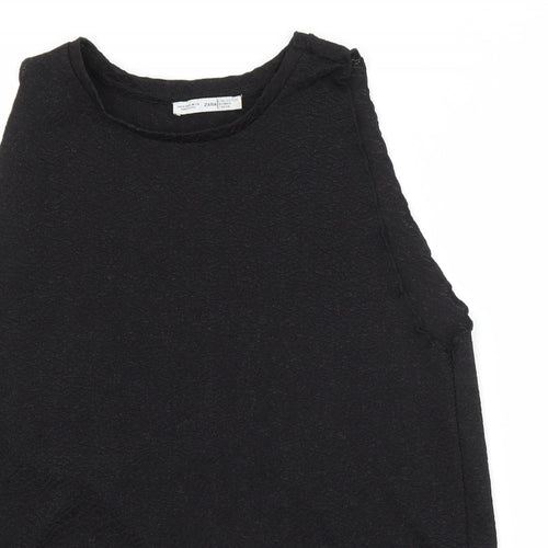 Zara Womens Black   Basic Blouse Size S