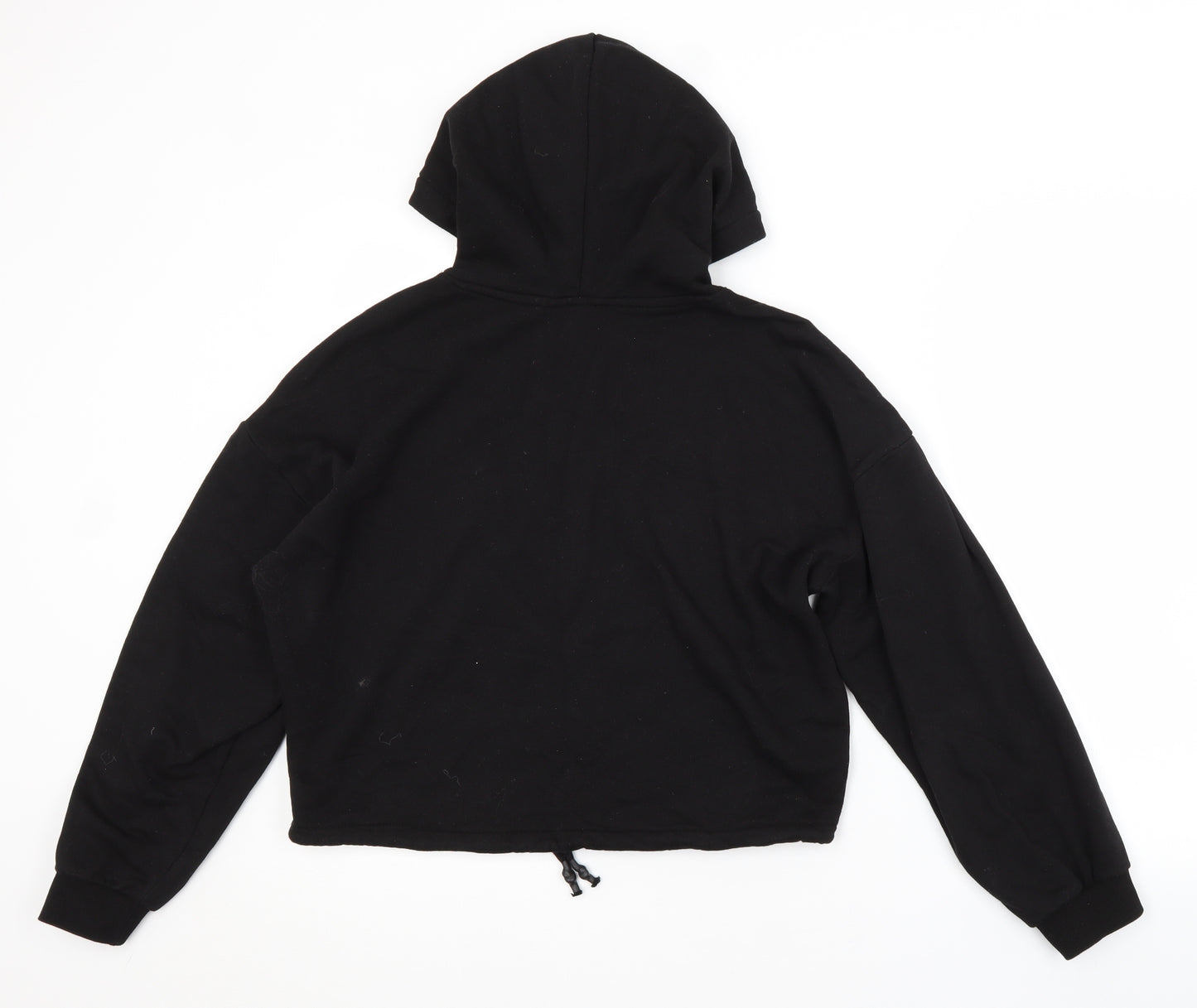H&M Womens Black   Pullover Hoodie Size S