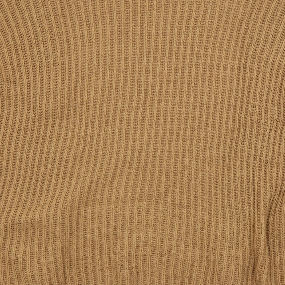 I SAW IT FIRST Womens Brown   Cardigan Jumper Size M