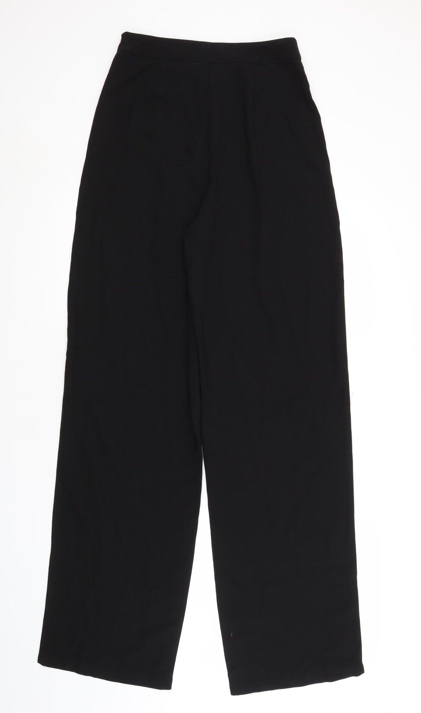 PRETTYLITTLETHING Womens Black   Trousers  Size 6 L33 in