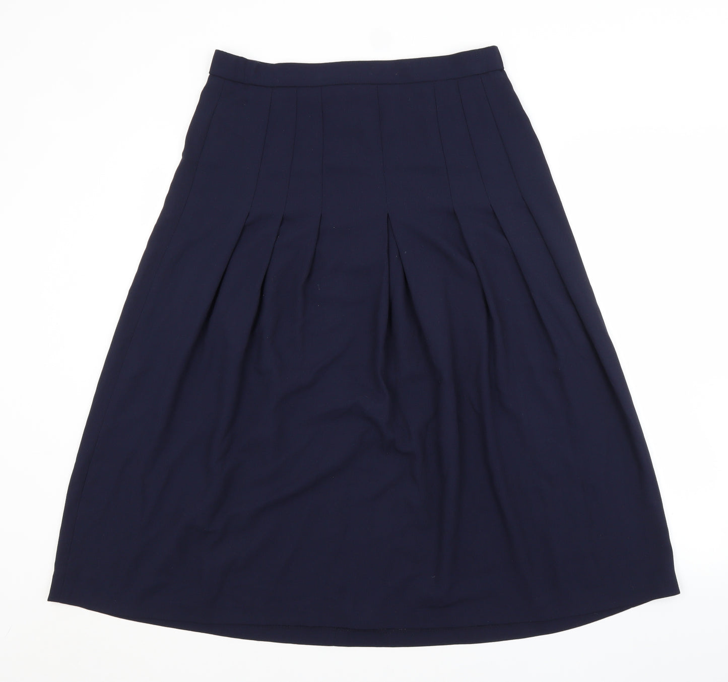 James Meade Womens Blue   A-Line Skirt Size 12