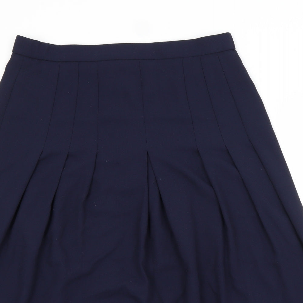 James Meade Womens Blue   A-Line Skirt Size 12
