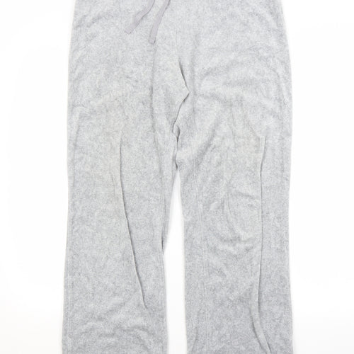 M&S Womens Grey   Sweatpants Trousers Size 12 L28 in