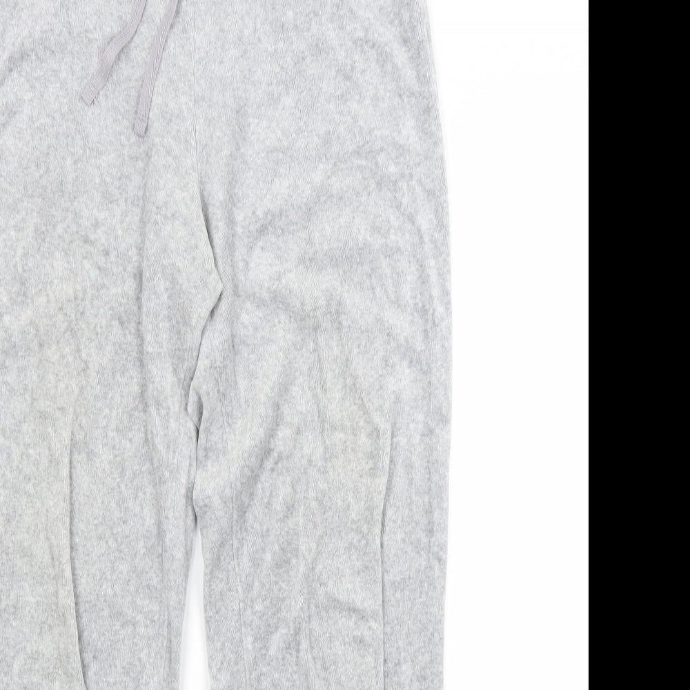 M&S Womens Grey   Sweatpants Trousers Size 12 L28 in