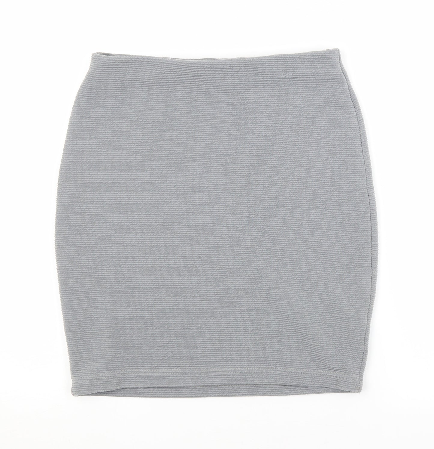 New Look Womens Grey   Peasant Skirt Size 12