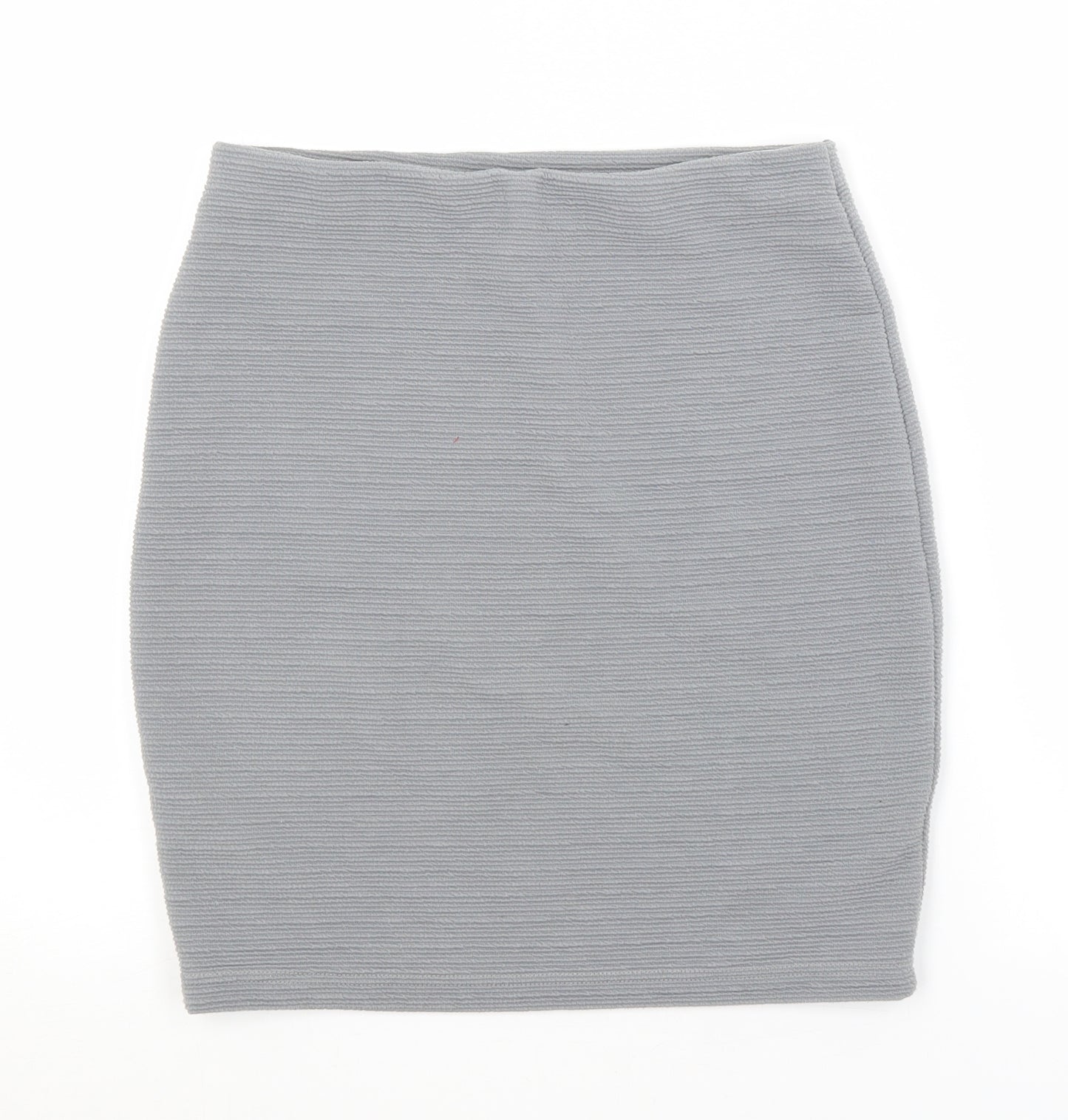 New Look Womens Grey   Peasant Skirt Size 12