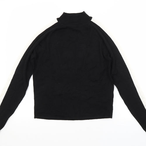 H&M Womens Black   Pullover Jumper Size M