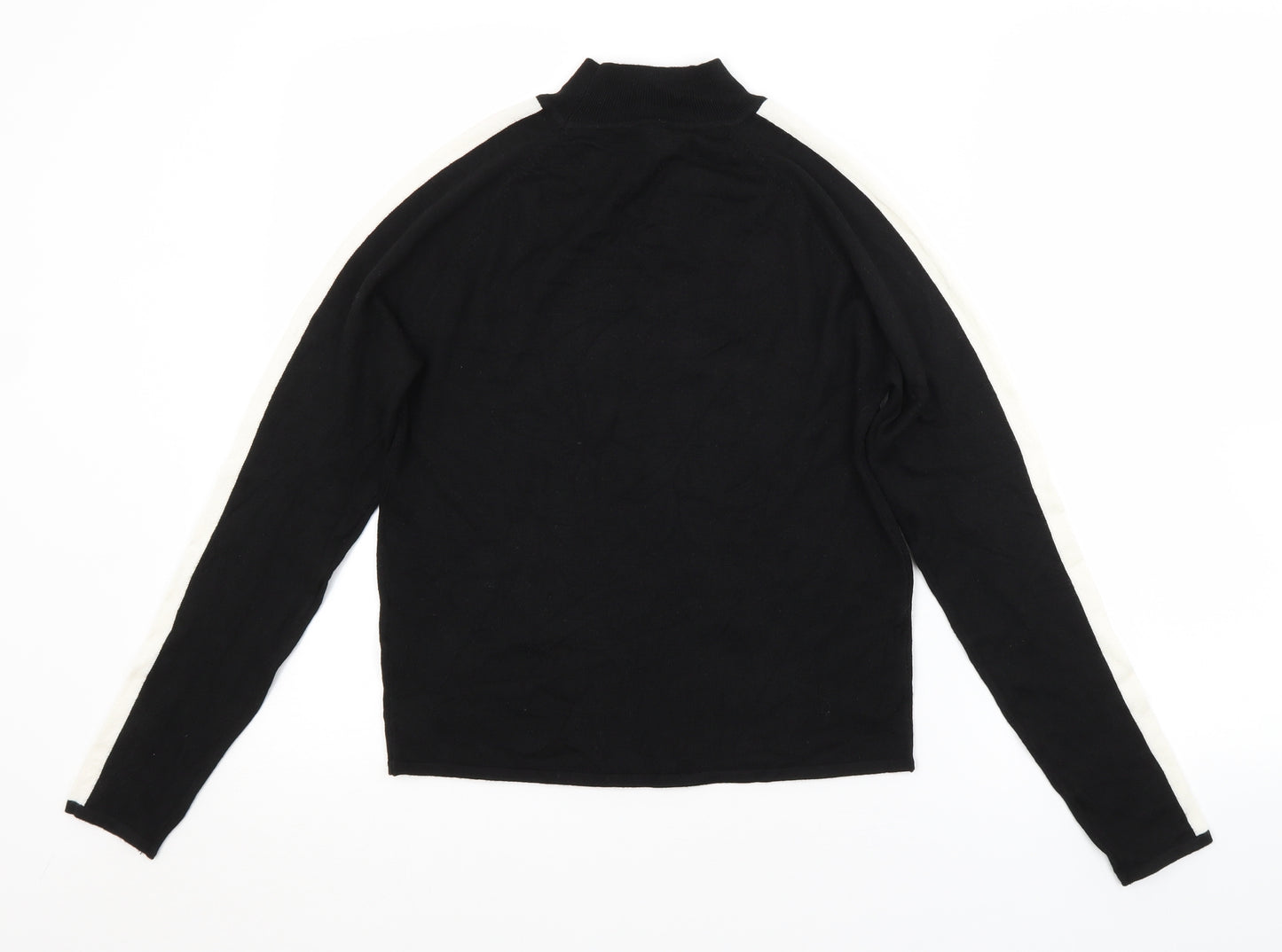 H&M Womens Black   Pullover Jumper Size M