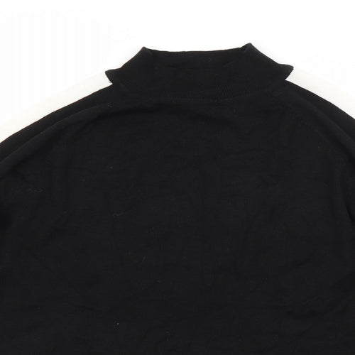H&M Womens Black   Pullover Jumper Size M